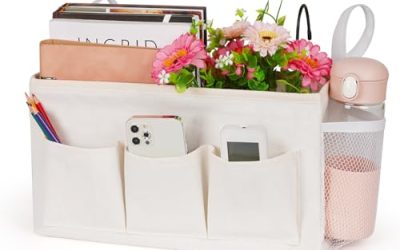 8 Best Bedside Caddies for Keeping Essentials Close