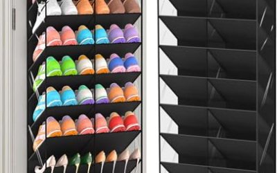 8 Best Over-the-Door Shoe Racks for Bedroom Entryways