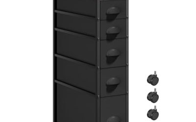 Slim Rolling Cart for Tight Bedroom Spaces: Top Picks
