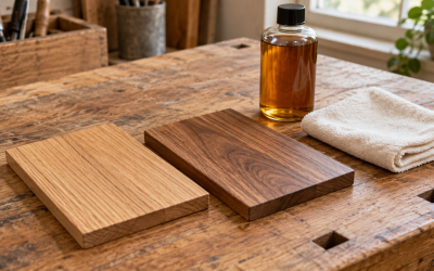 Hevea vs acacia wood for a workbench in 2026