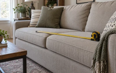 Sofa Depth vs Seat Depth: Measure the Space You Actually Use