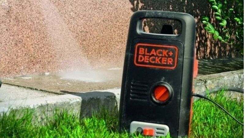 black and decker pressure washer