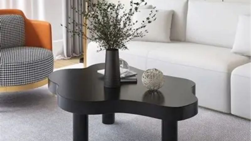 black coffee table