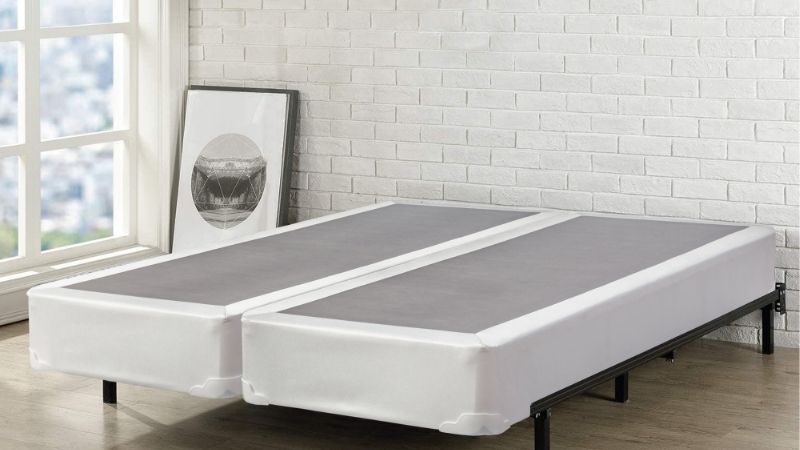 boxspring and mattress