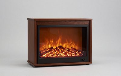 Brown Electric Fireplace: Find the Right Finish and Fit