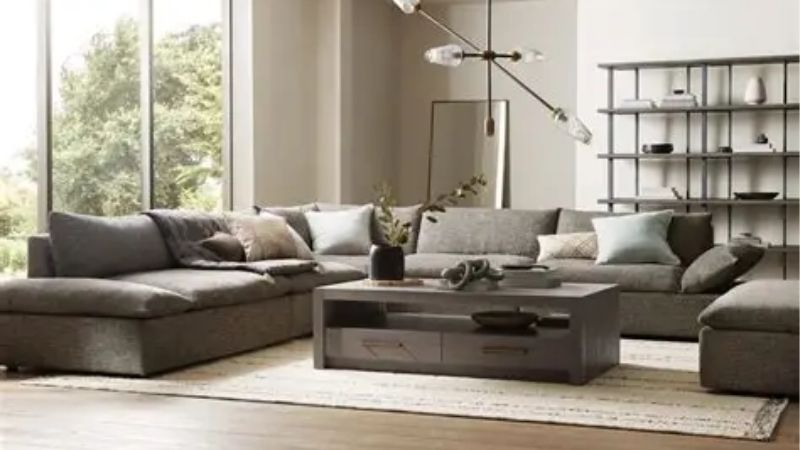 deep sectional sofa