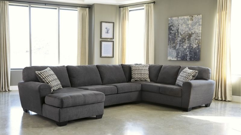double chaise sectional