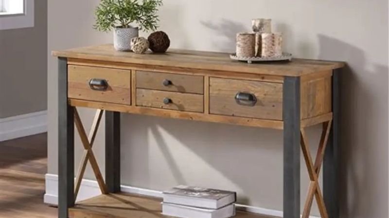 entryway table with drawers
