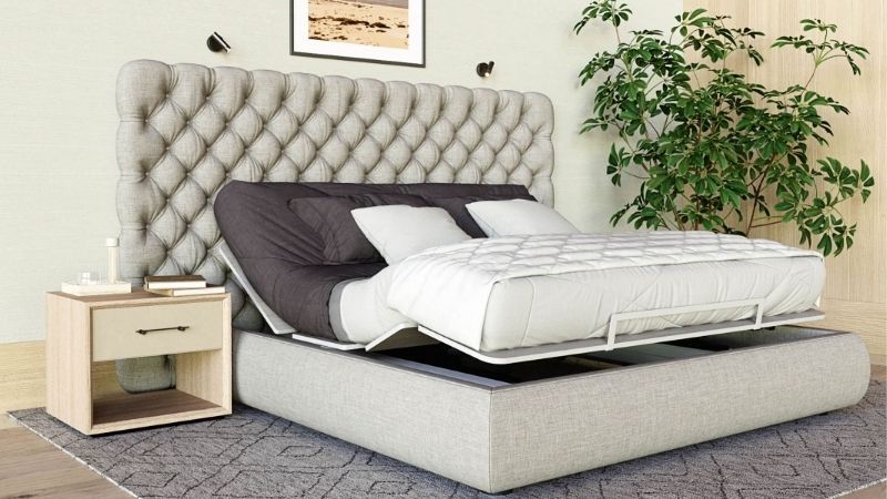 headboard for adjustable bed queen