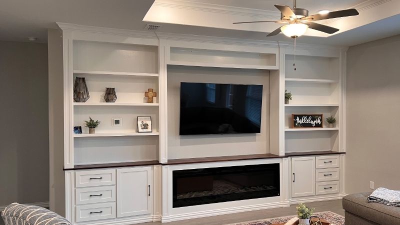 how tall are entertainment centers