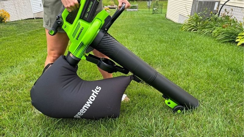leaf blower and vacuum cordless