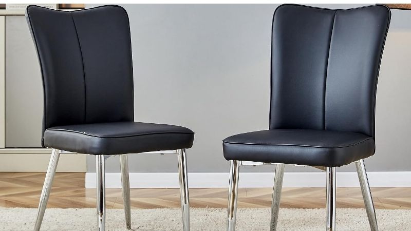 leather dining chairs