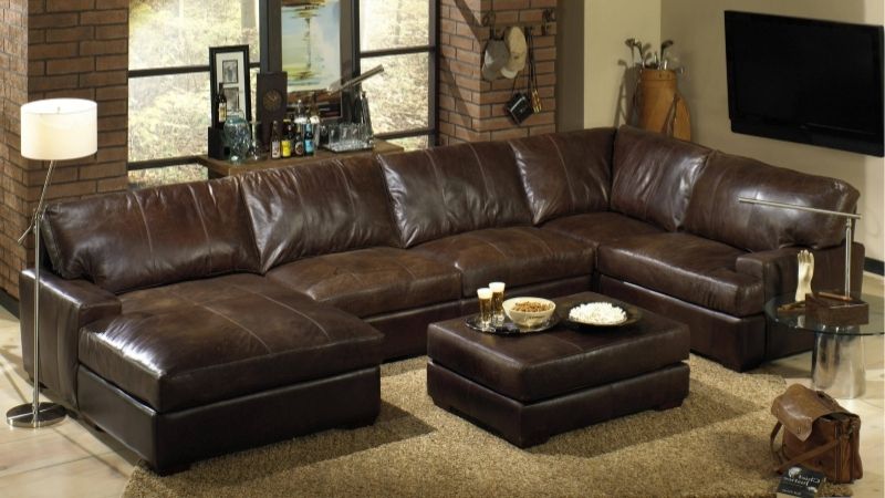 leather sectional decorating ideas