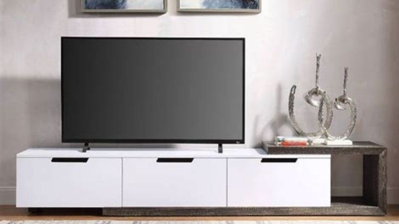 low profile tv stand