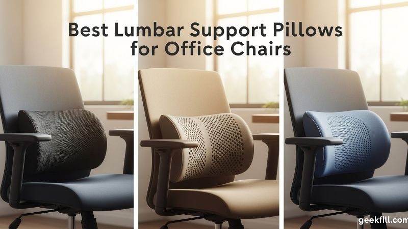 lumbar support pillow for desk chair