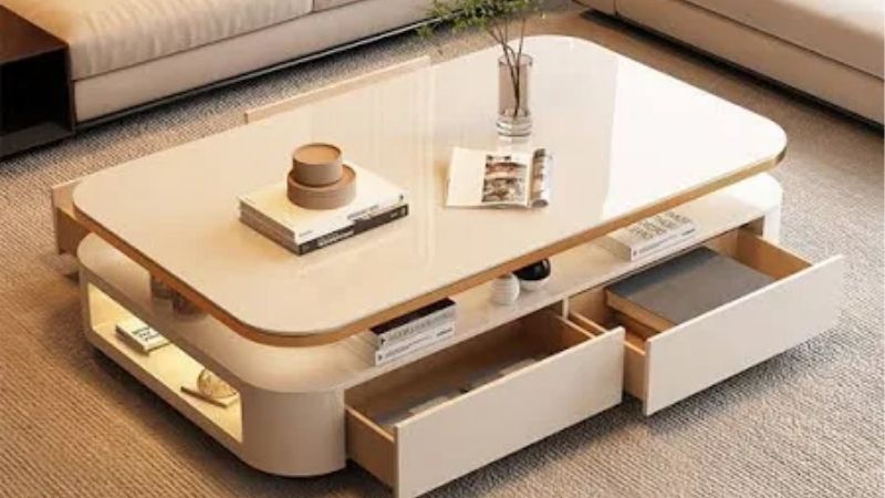 marble top coffee table