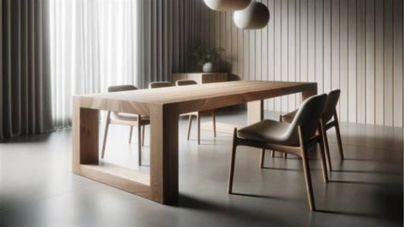 modern dining table