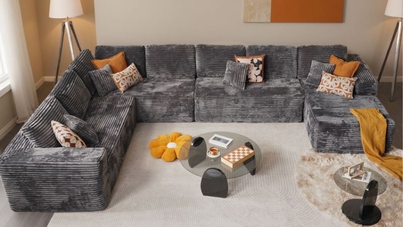 modular floor sofa
