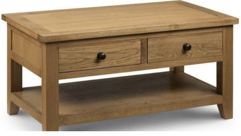 oak coffee table