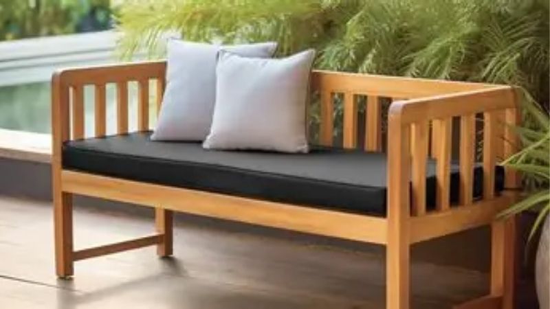 outdoor bench pillows
