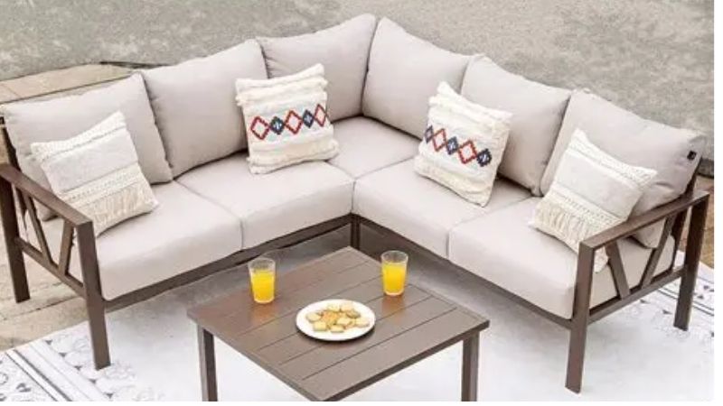 outdoor furniture sofa set