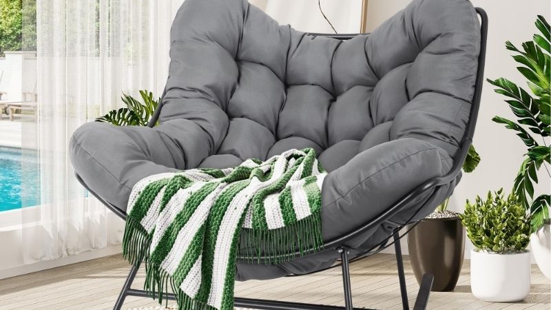 outdoor rocking chair seat cushions