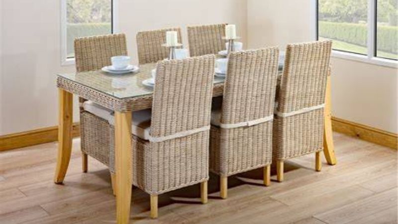 rattan dining chairs