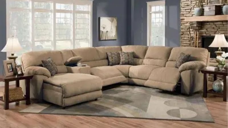 reclining sectional with chaise