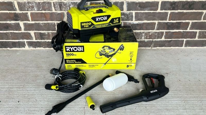 ryobi 1800 psi pressure washer
