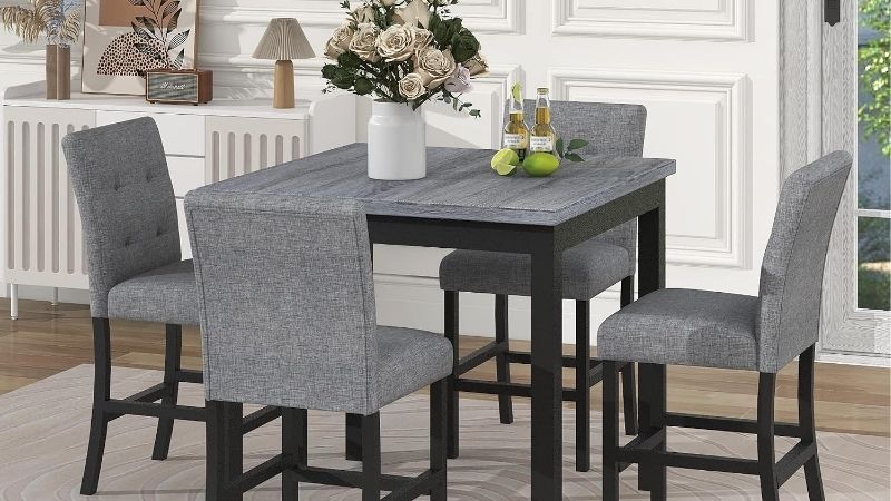 small dining table set for 4
