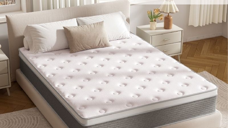 supportive hybrid mattress