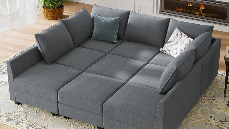 u shaped sectional