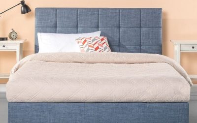 Zinus Lottie Upholstered Platform Bed Frame: Top Expert